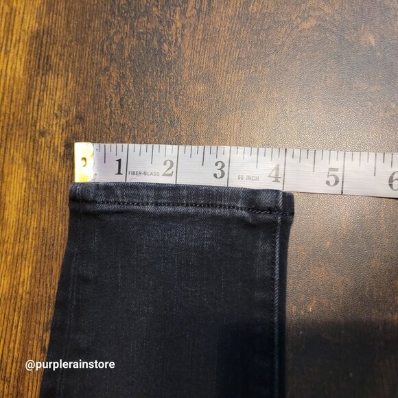 American Eagle Jeans 2 R Dream Jegging Hi Rise Tummy Control Black Wash Denim - Picture 12 of 13